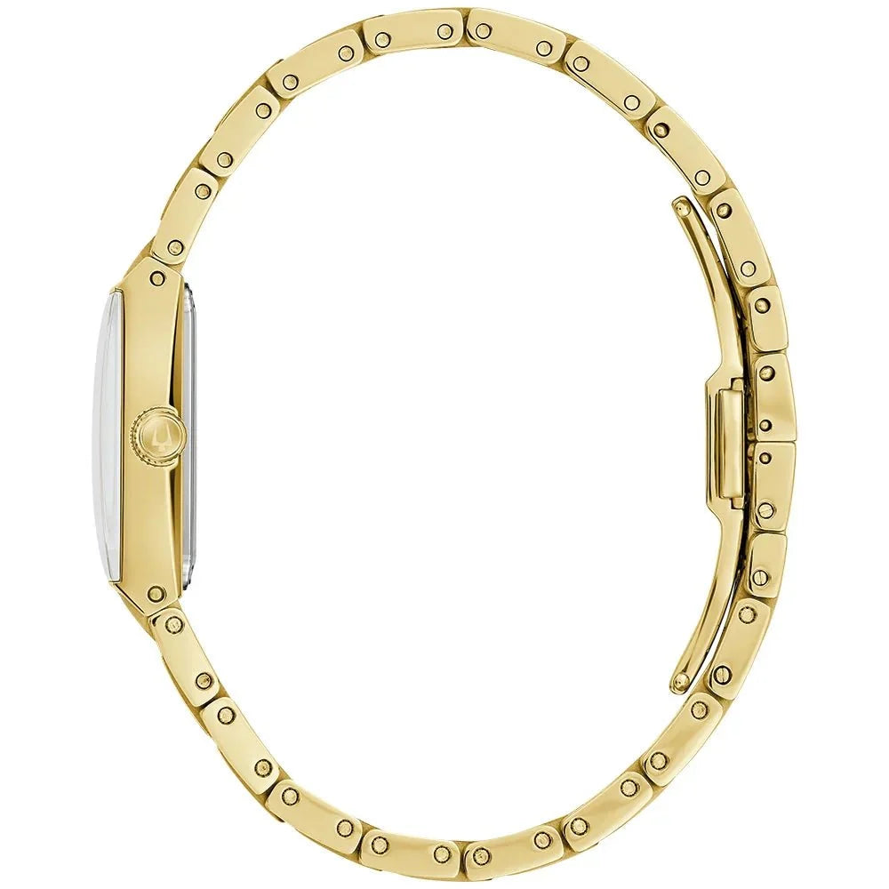 Bulova Classic Sutton Automatic Mens Gold Watch 97l172