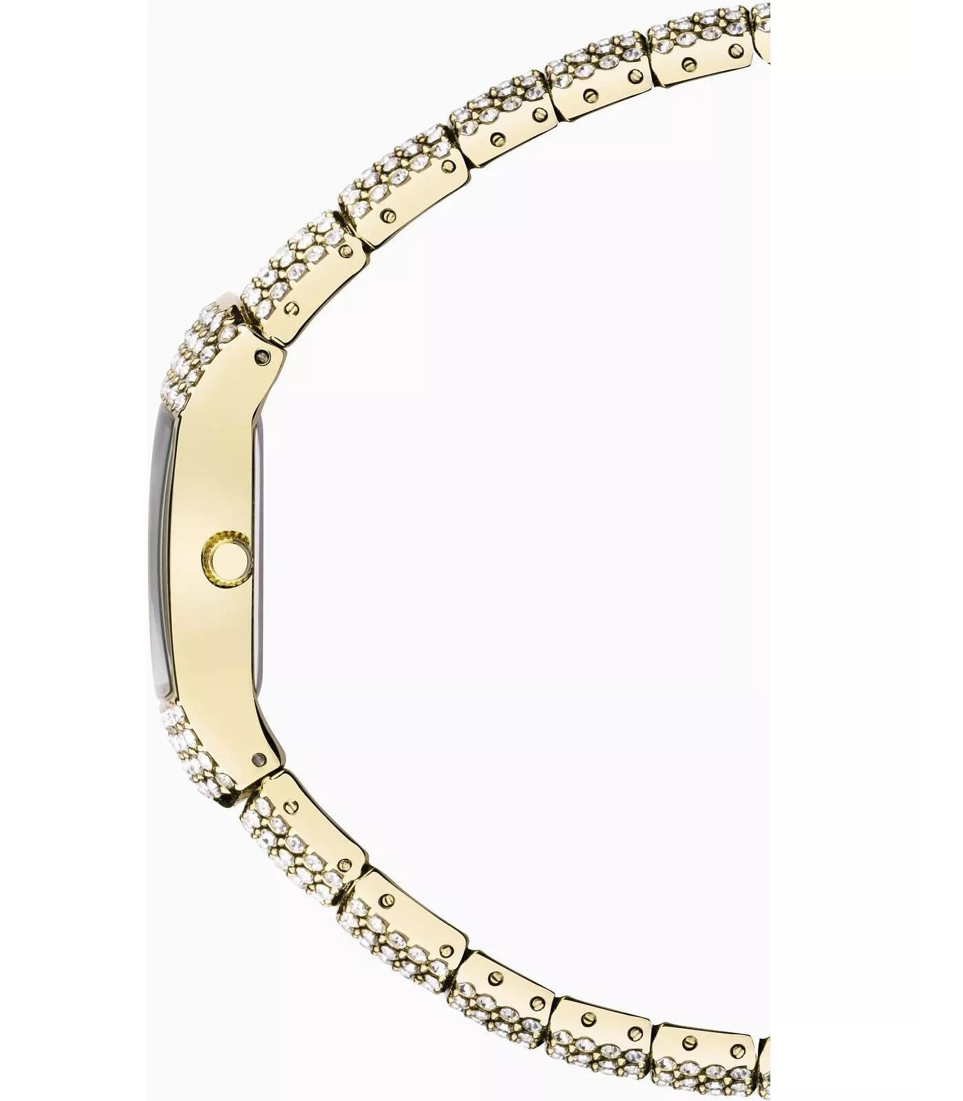 Sekonda Seksy Ladies Bling Gold Case & Alloy Bracelet with Champagne Dial Watch 40468