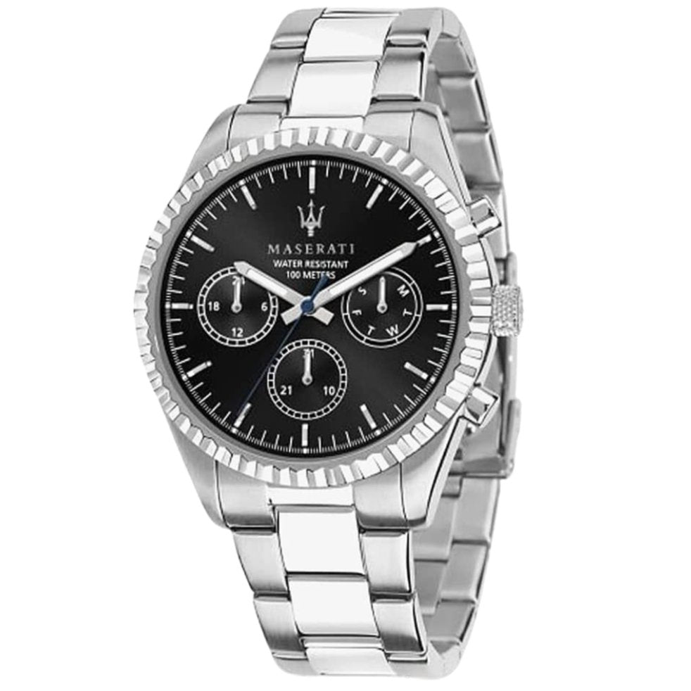 Maserati R8853100023 Competizione Chrono Mens Black Watch