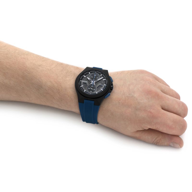 Gents Maquina Blue Strap Watch 98b380