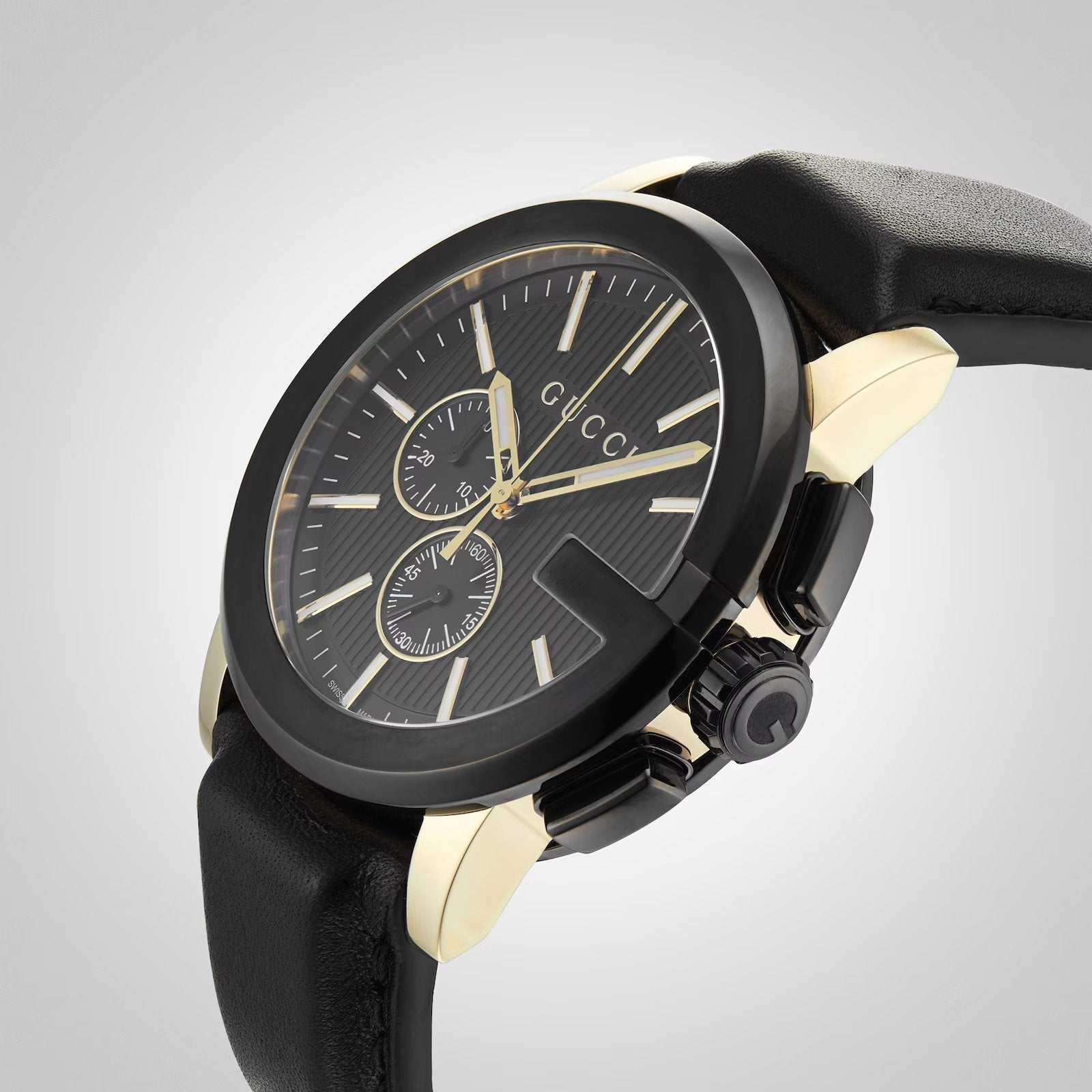 Gucci G Chrono Watch 44mm Ya101203