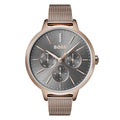 Hugo Boss Womens 1502424 Symphony Gold Tone Mesh Bracelet Watch