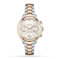 Hugo Boss Womens 1502564 Pandora Two Tone Stainless Steel Watch With Rose Gold Accents