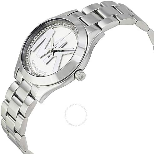 Michael Kors Mk3548 Ladies Mini Slim Runway Silver Watch