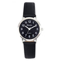 Ravel Ladies Basic Black Dial Black Leather Strap Watch R0129.23.2