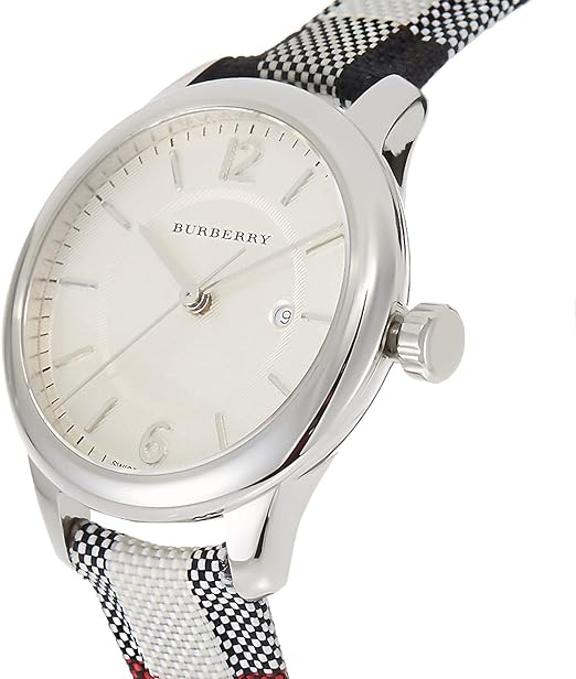 Burberry Ladies Watch The Classic Horseferry Silver Bu10103