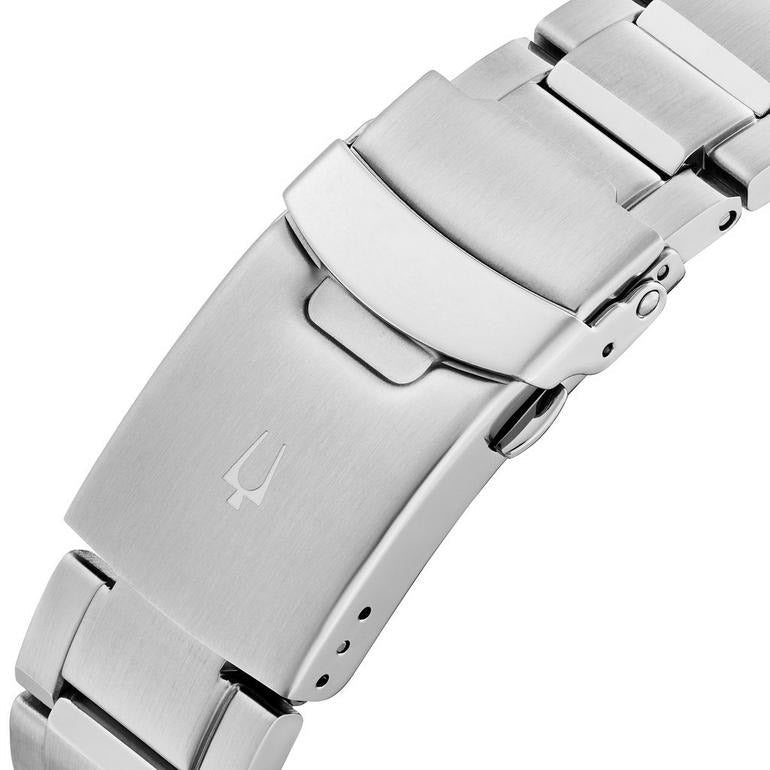 Bulova Marine Star Mens Black Watch 96b272