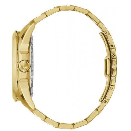 Bulova Classic Mens Gold Watch 97a162