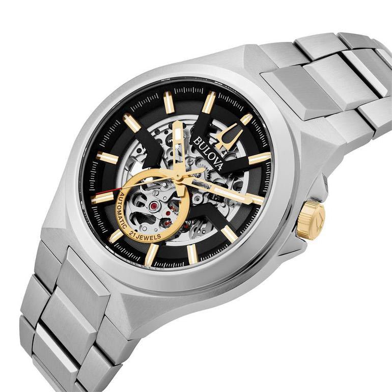 Bulova Maquina Mens Black Watch 98a224