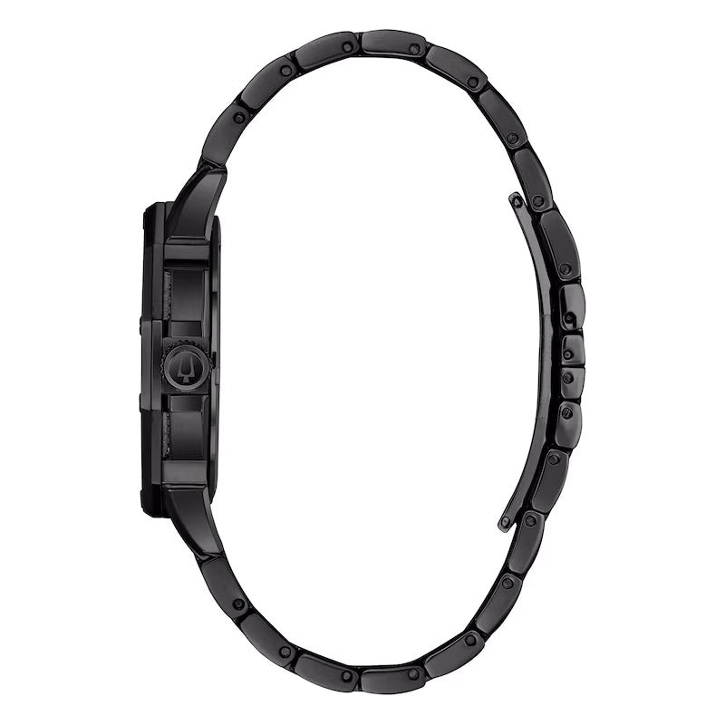 Bulova Crystal Mens Black Watch 98c134