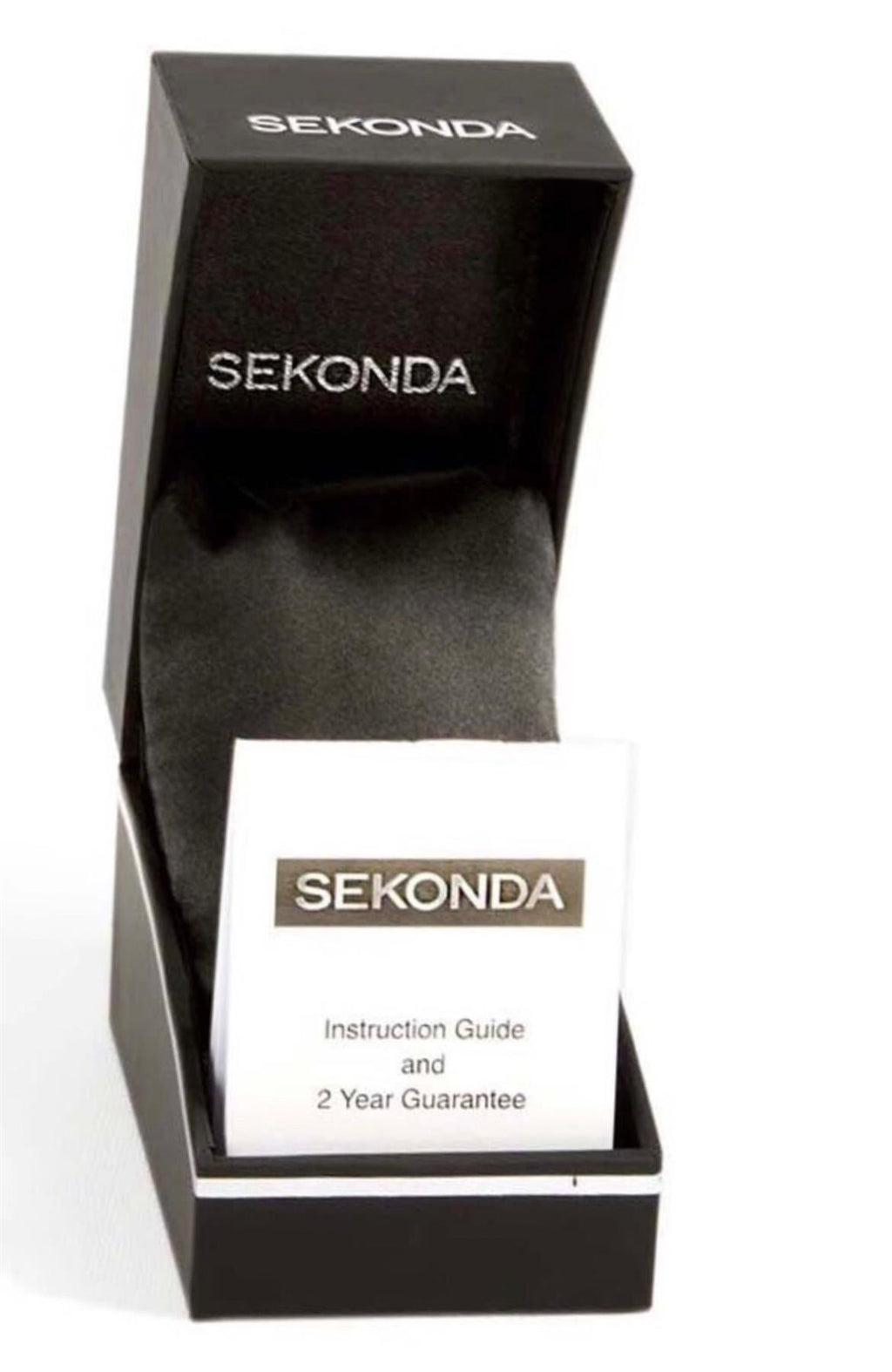 SEKONDA Men's Blue Dial Analogue Display Black PU Strap Watch 3536