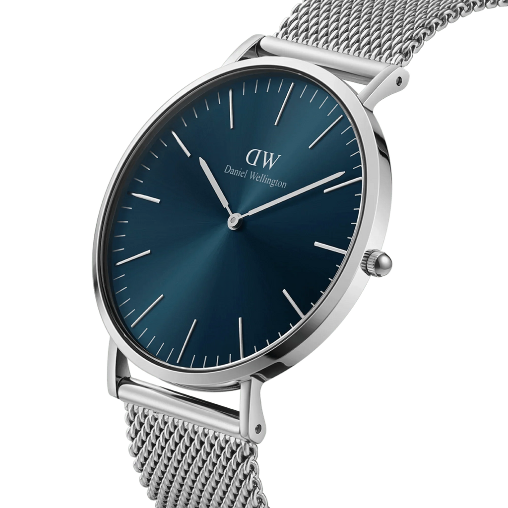 Daniel Wellington Classic Mesh Arctic Mens Blue Watch Dw00100628