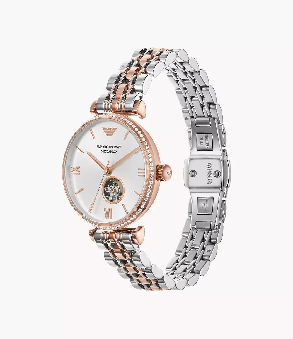 Emporio Armani Ar60019 Womens Meccanico Watch
