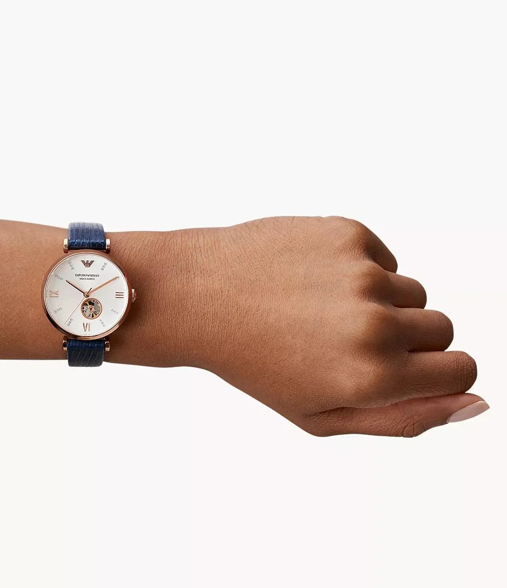 Emporio Armani Ar60020 Womens Meccanico Watch