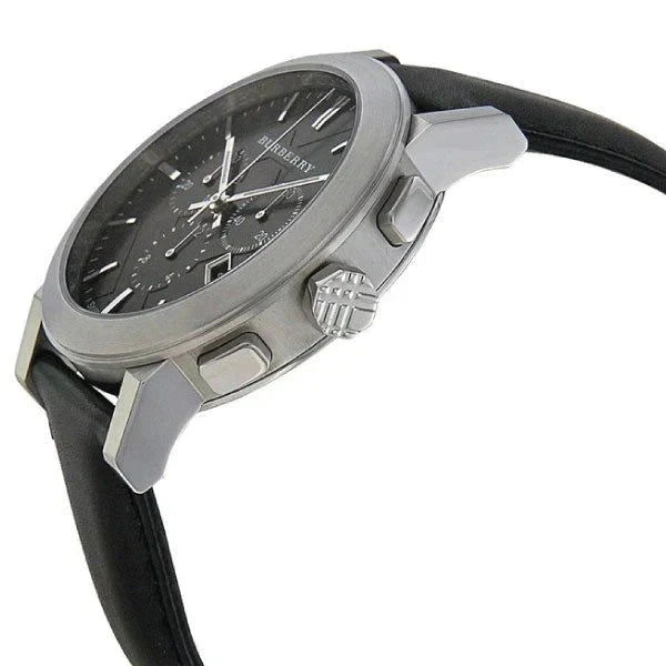 Burberry Mens Watch Chronograph The City Beat Check Bu9359