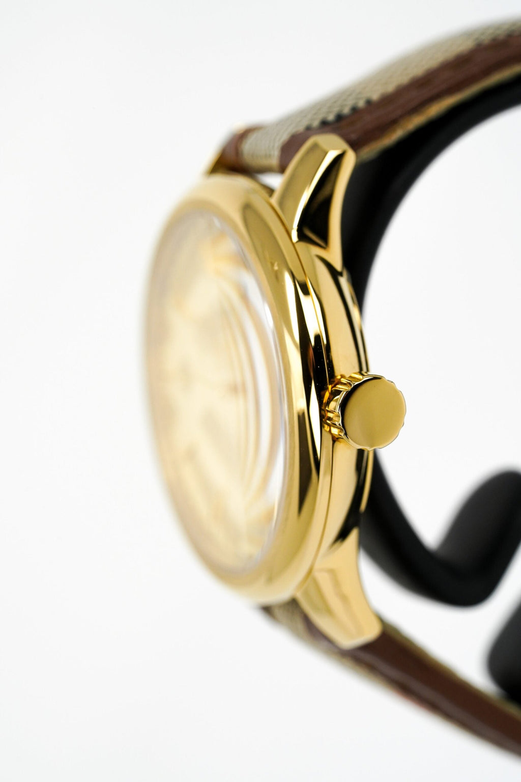 Burberry Ladies Watch The Classic Yellow Gold Bu10114