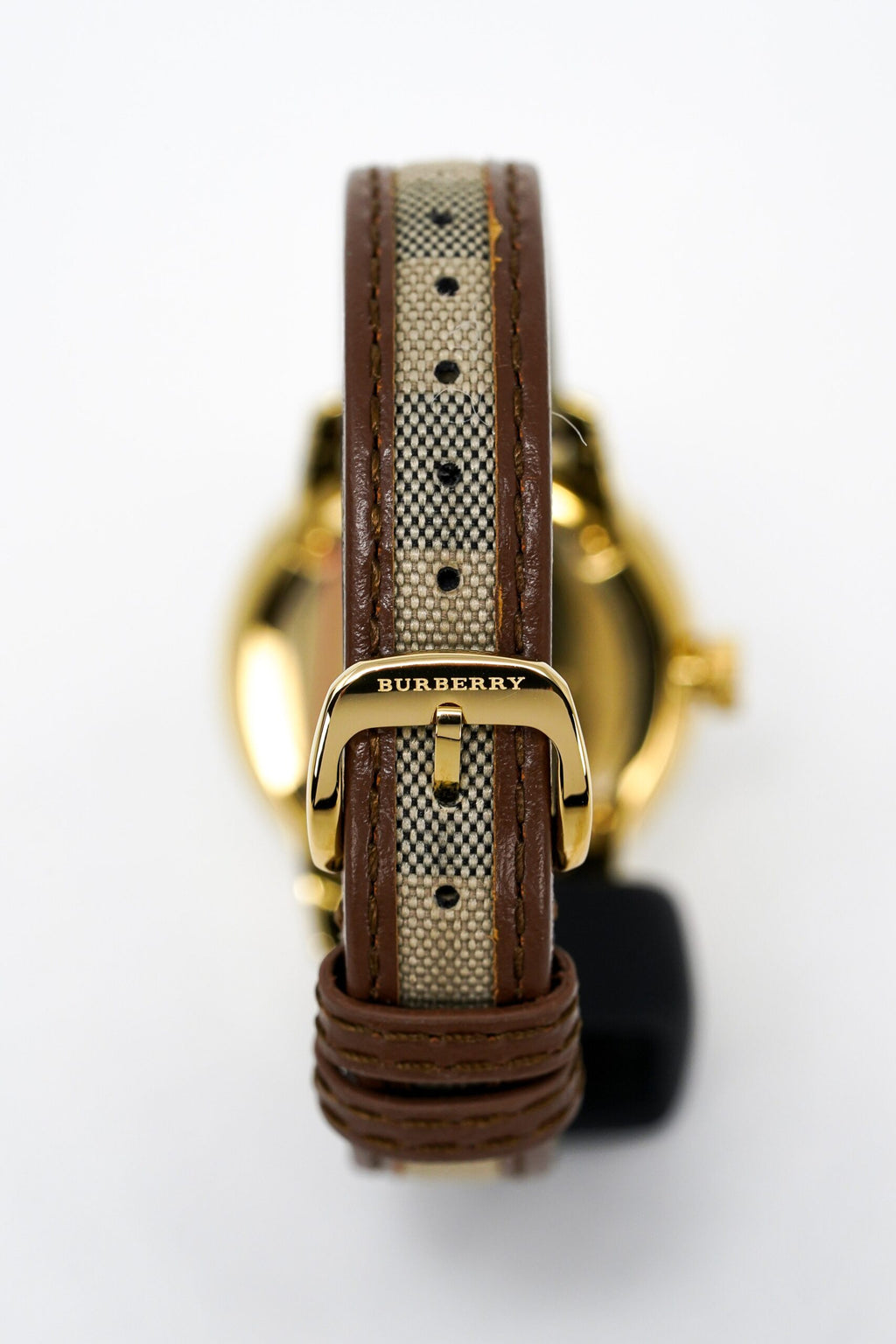 Burberry Ladies Watch The Classic Yellow Gold Bu10114