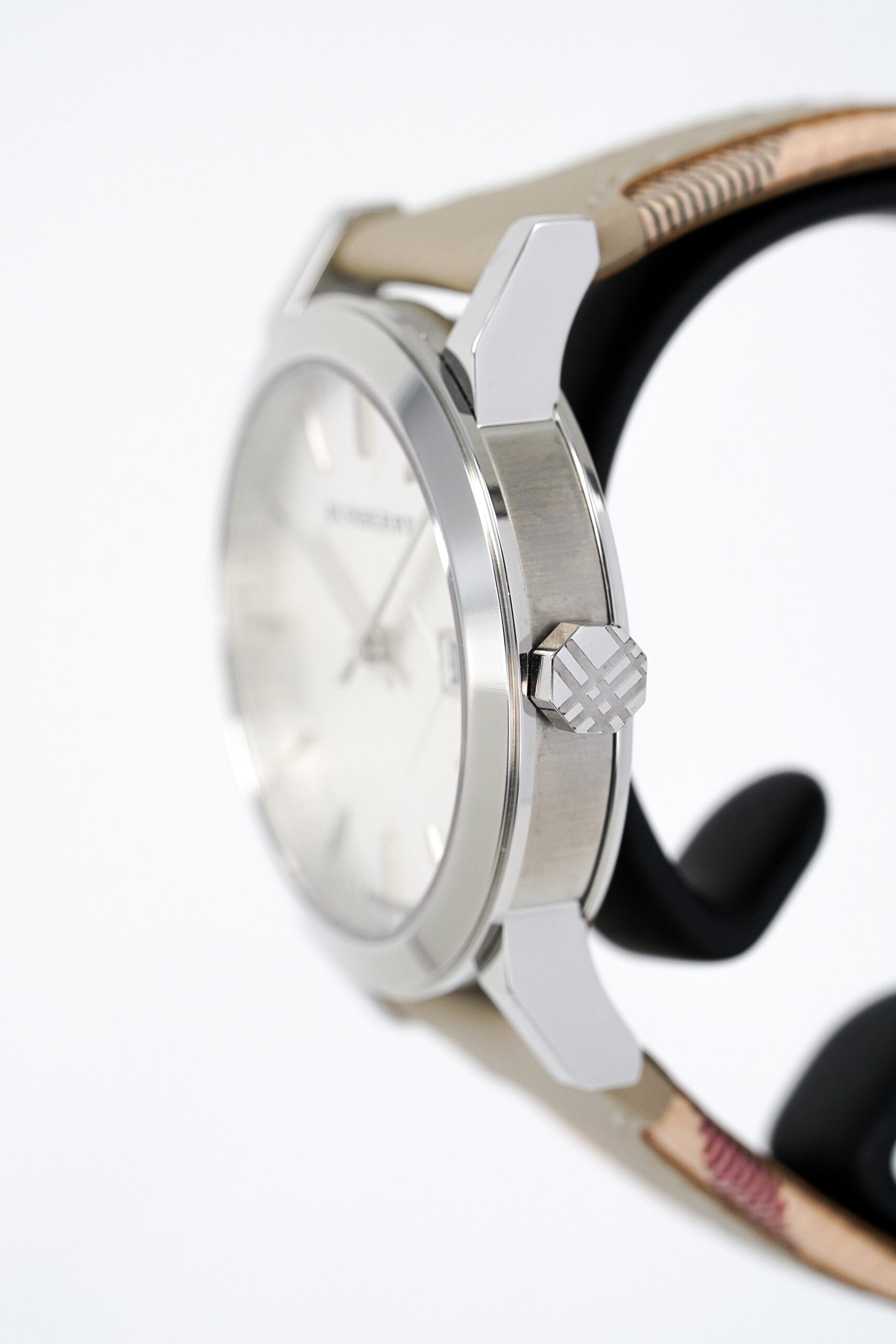 Burberry Ladies Watch The City Haymarket Check Bu9132