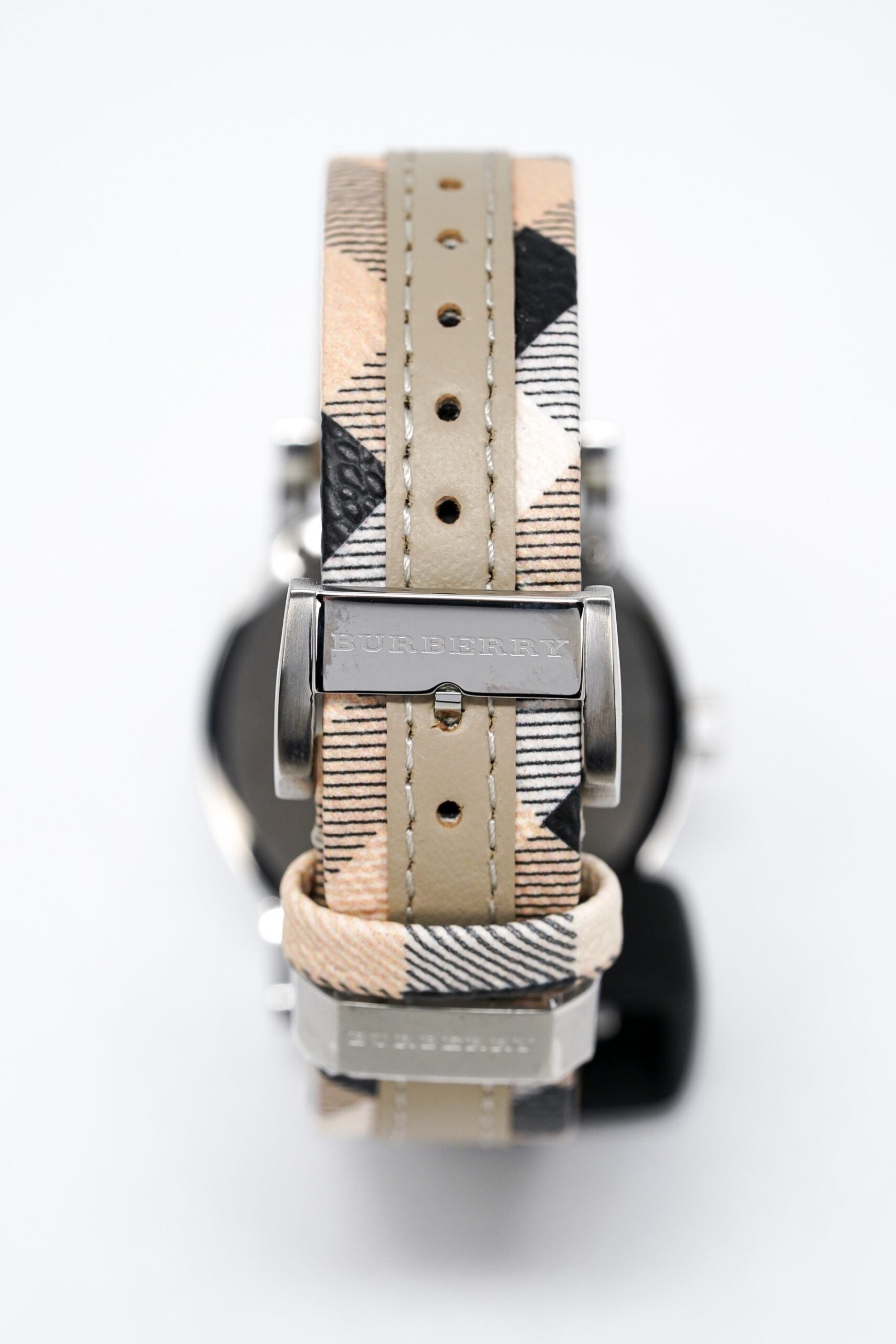 Burberry Ladies Watch The City Haymarket Check Bu9132