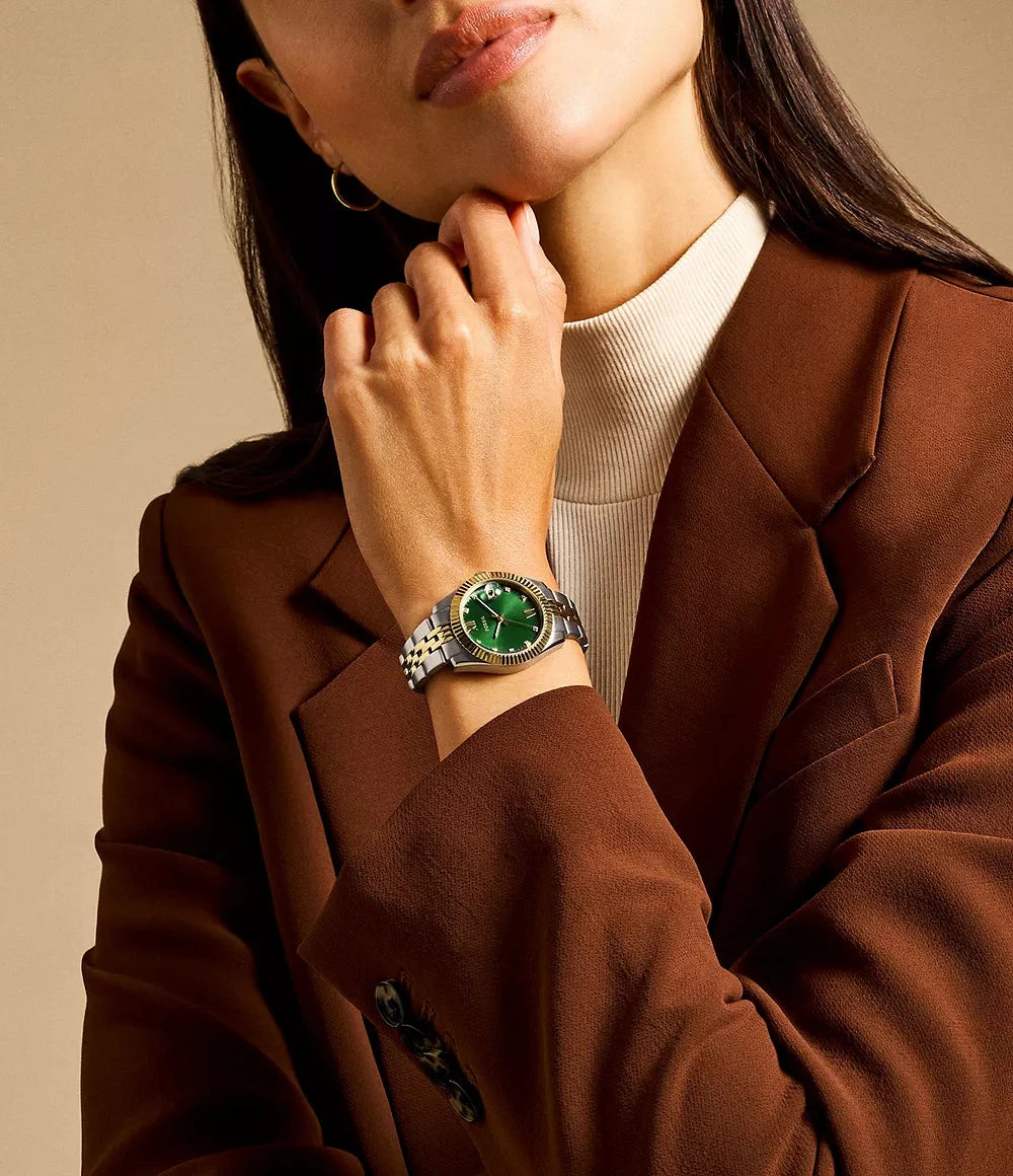 Fossil Watch Scarlette Three Hand Date Ladies Es5388