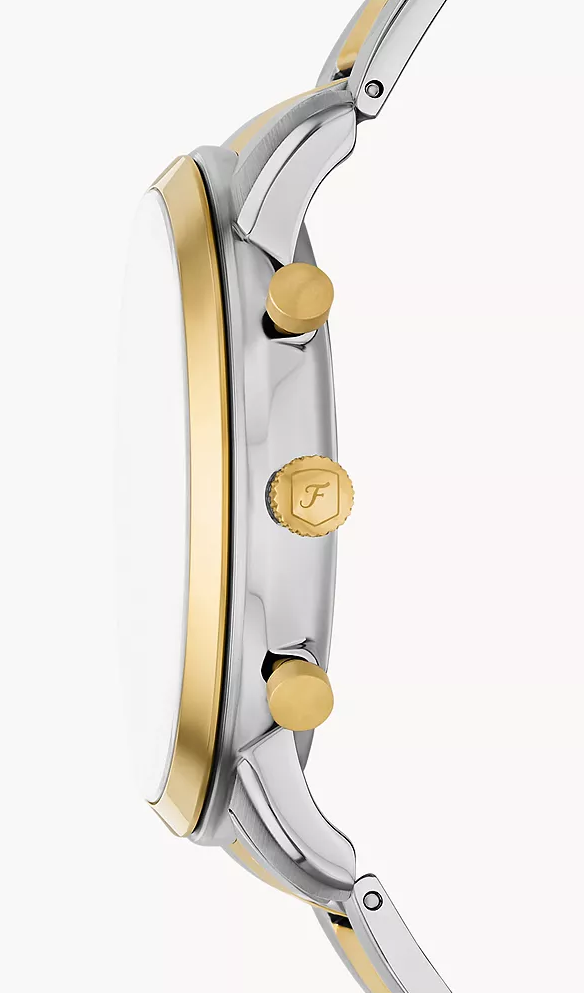 Fossil Watch Neutra Chronograph Two Tone Fs6112