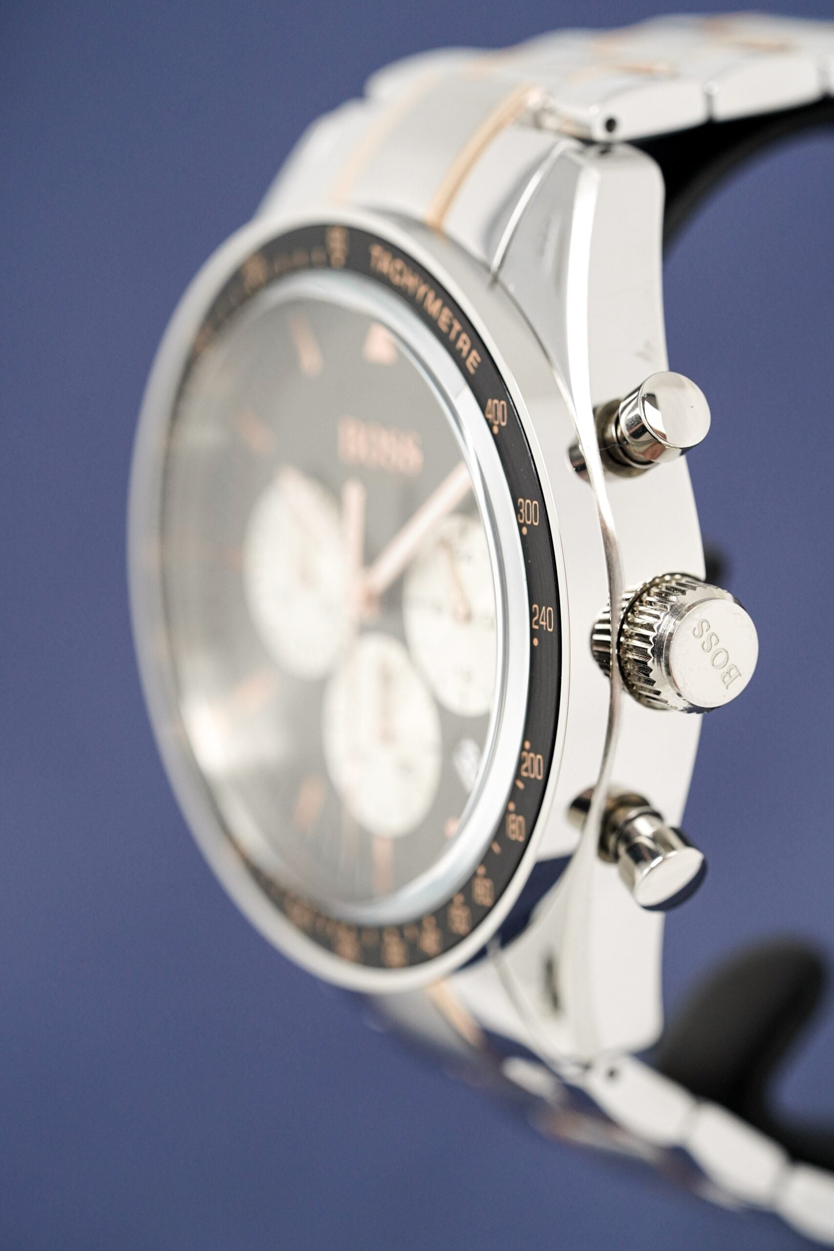 Hugo Boss Men S Watch Chronograph Trophy Grey Hb1513634