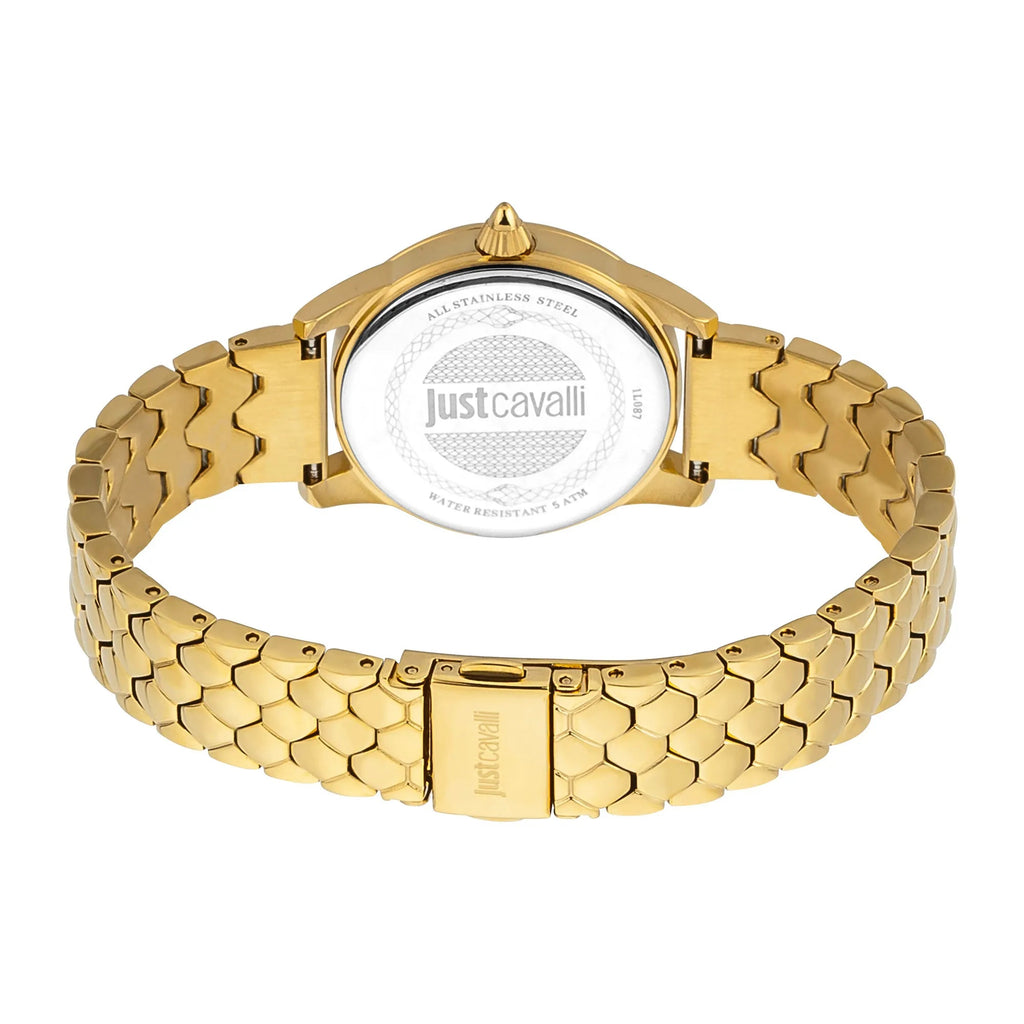 Just Cavalli Donna affascinante Yellow Gold Green