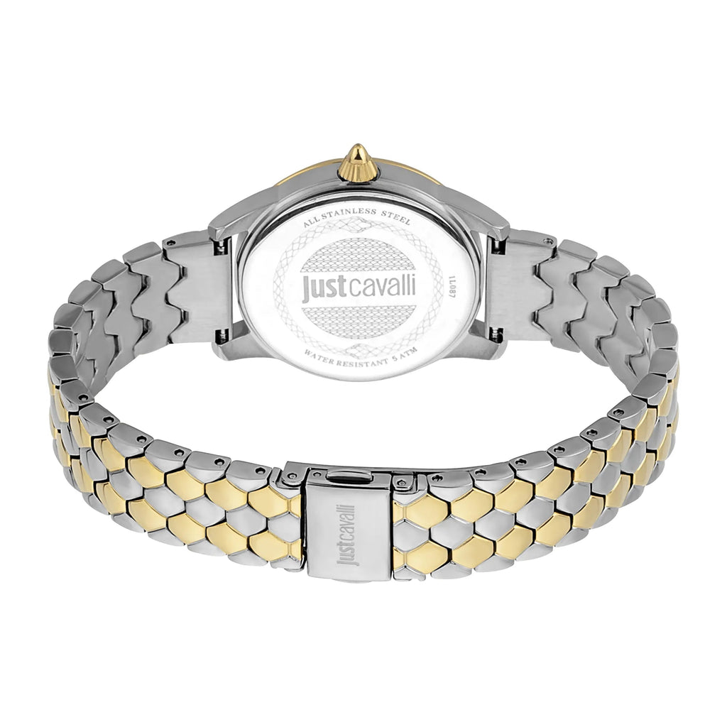 Just Cavalli Donna affascinante Two Tones YG Blue