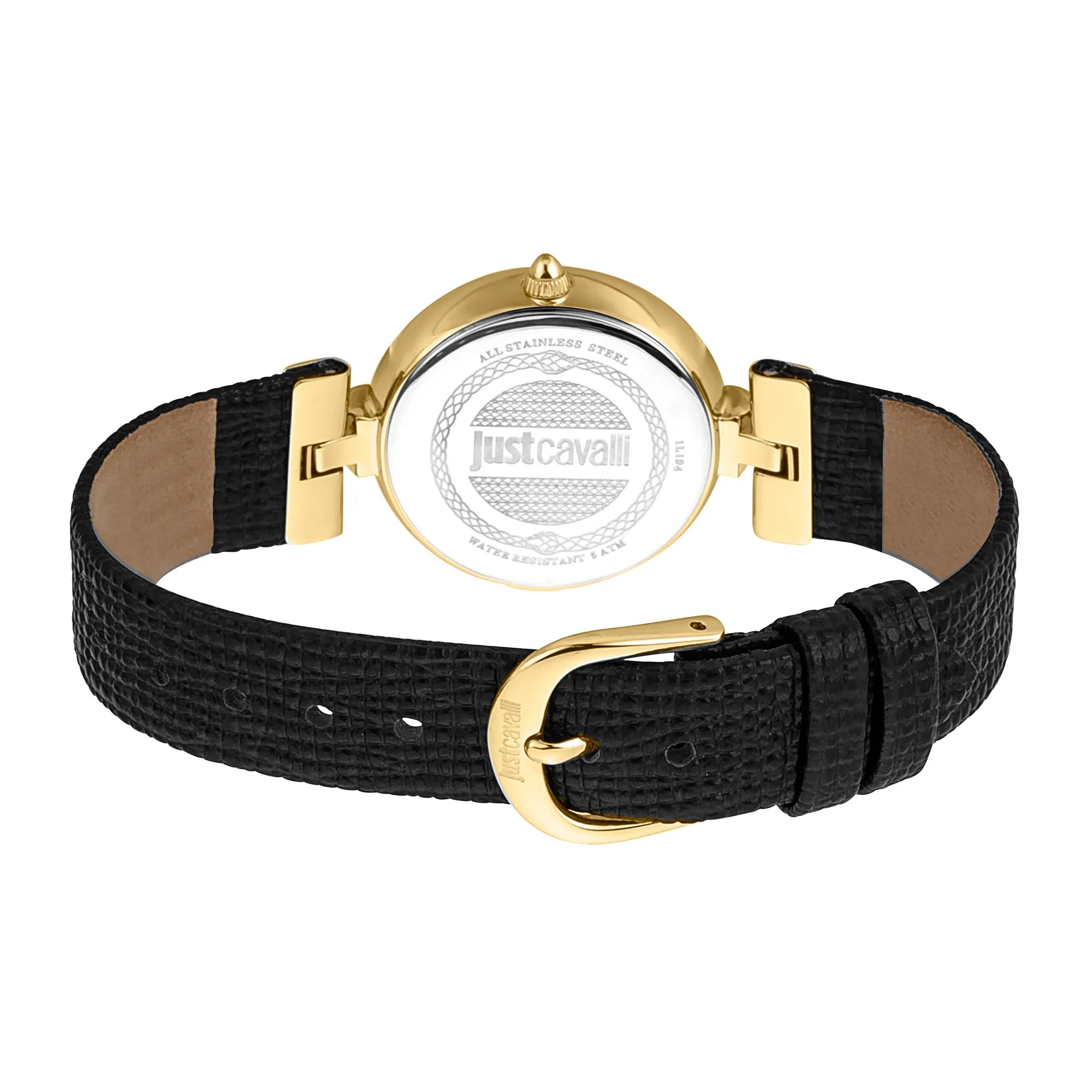 Just Cavalli Donna moderna Yellow Gold Leather