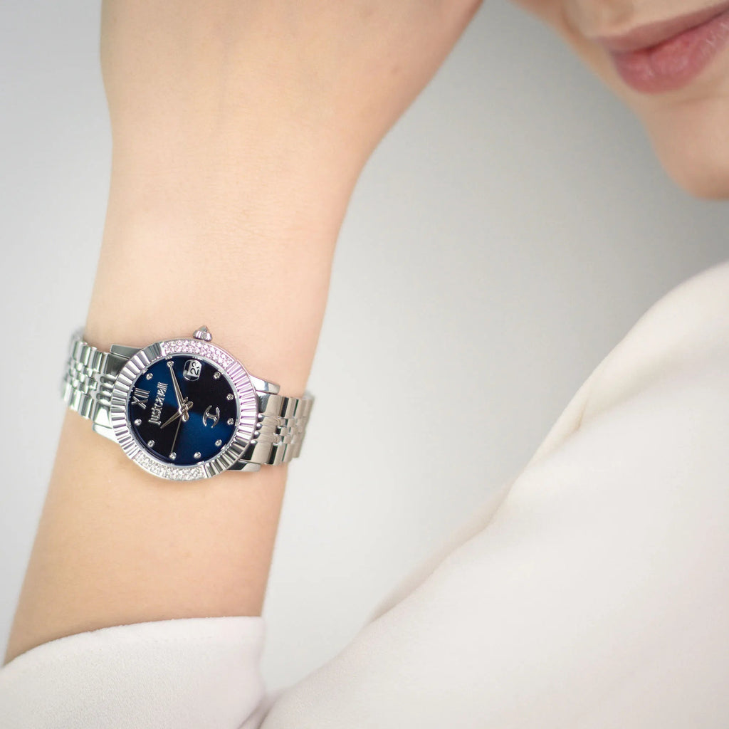Just Cavalli Glam Silver Blue