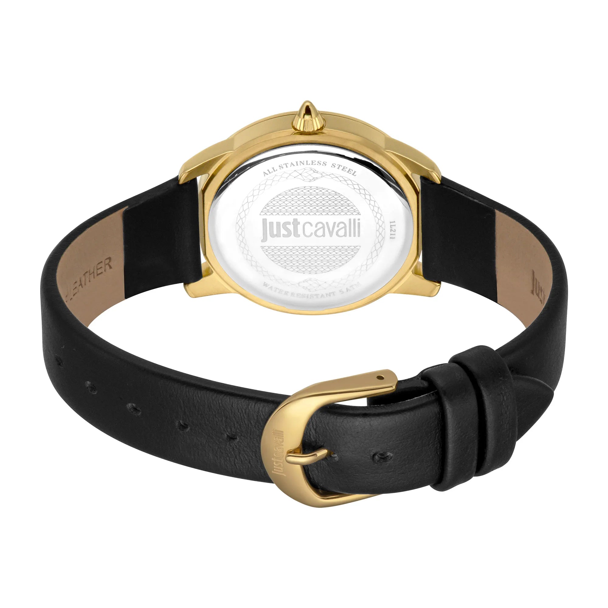 Just Cavalli Glam Creazione Black Leather