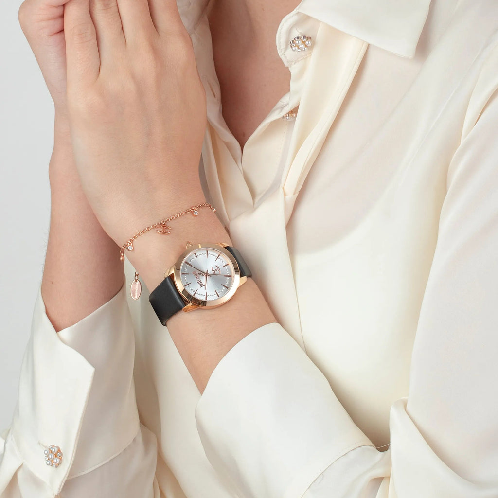Just Cavalli Glam Creazione Silver Leather