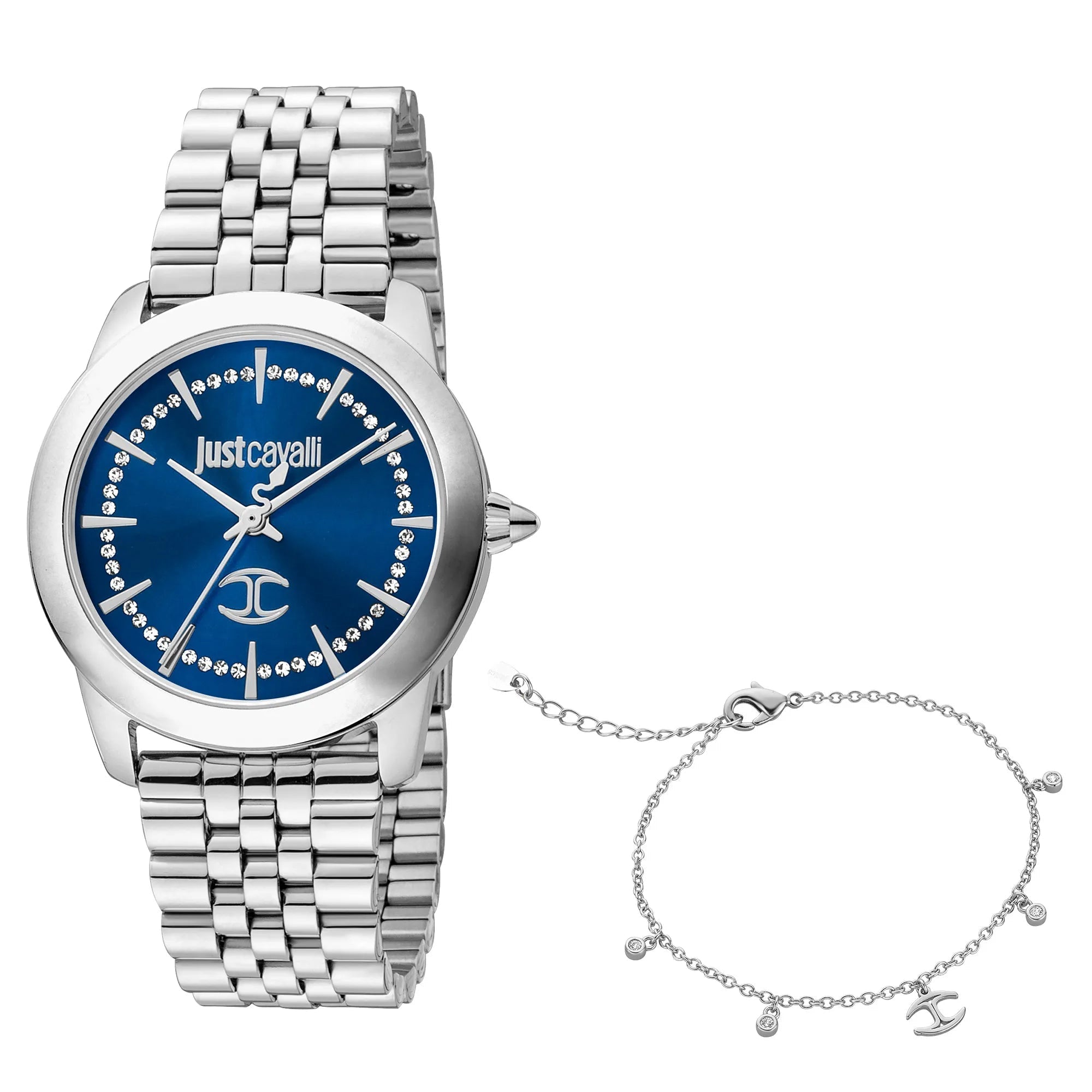 Just Cavalli Glam Creazione Silver Blue