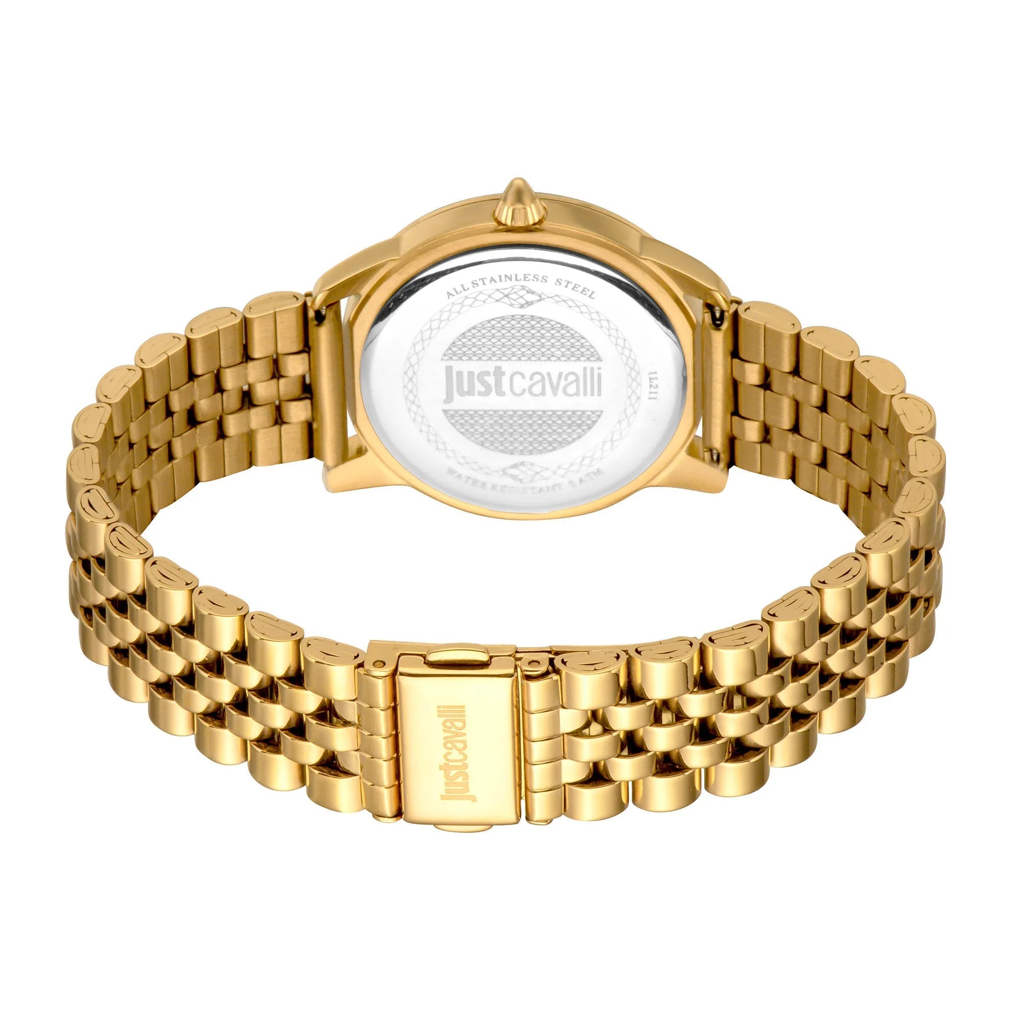 Just Cavalli Glam Creazione Yellow Gold Green