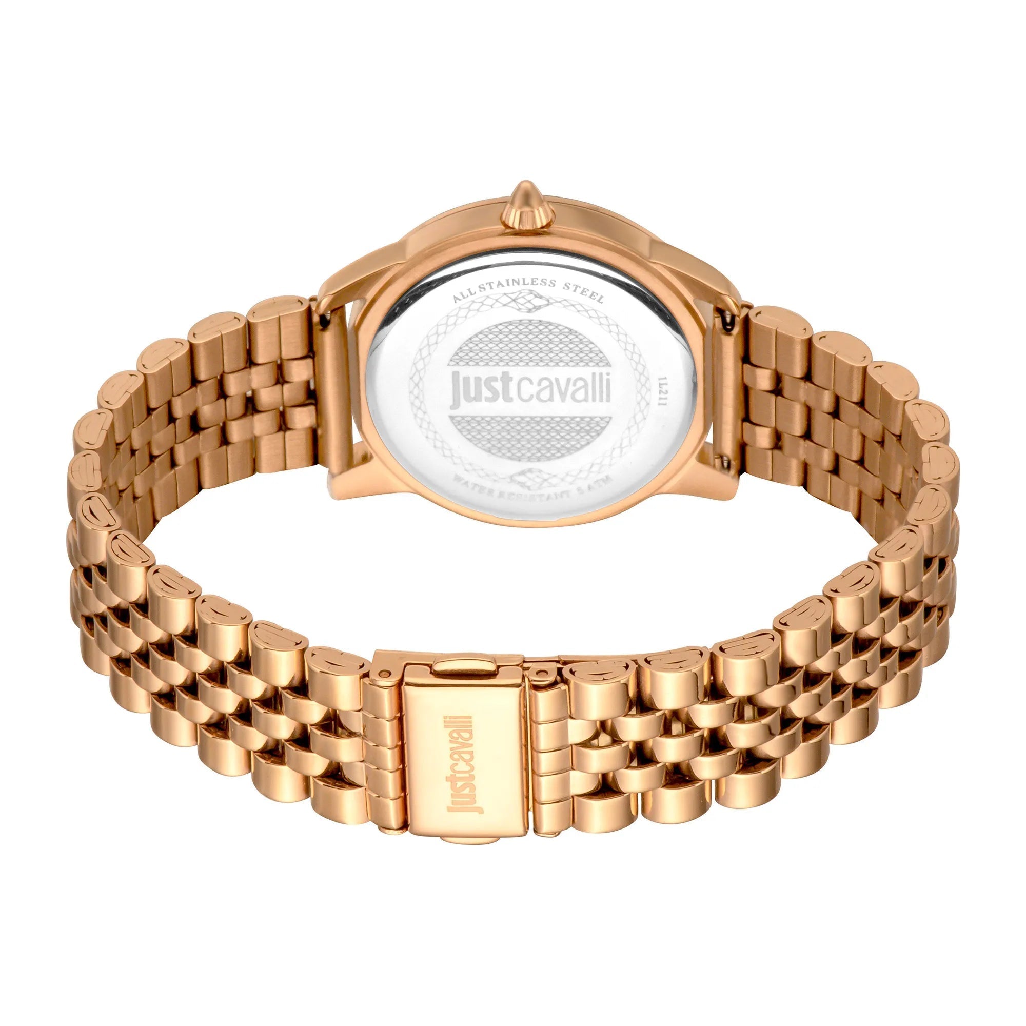 Just Cavalli Glam Creazione Rose Gold Green