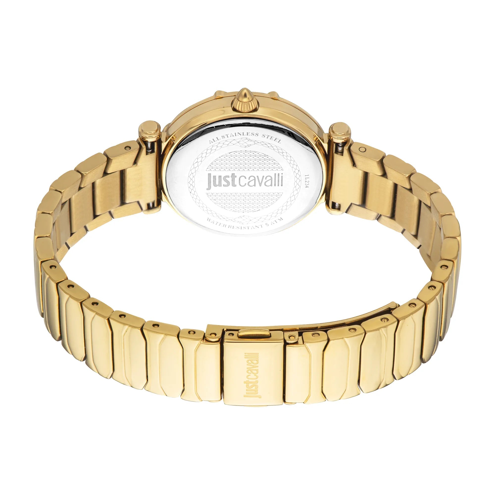 Just Cavalli Atrani Yellow Gold Silver