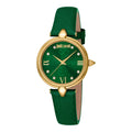 Just Cavalli Donna Leopardo Leather Green YG
