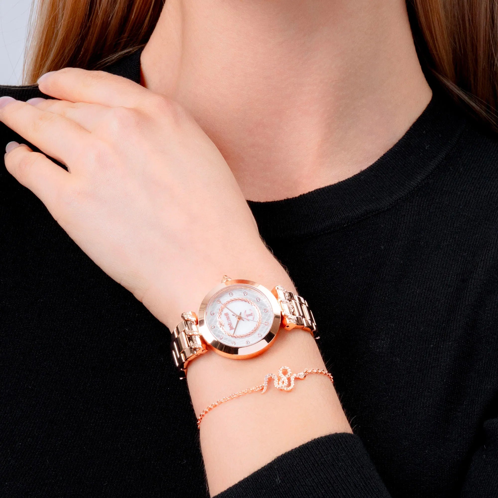 Just Cavalli Donna luce Rose Gold