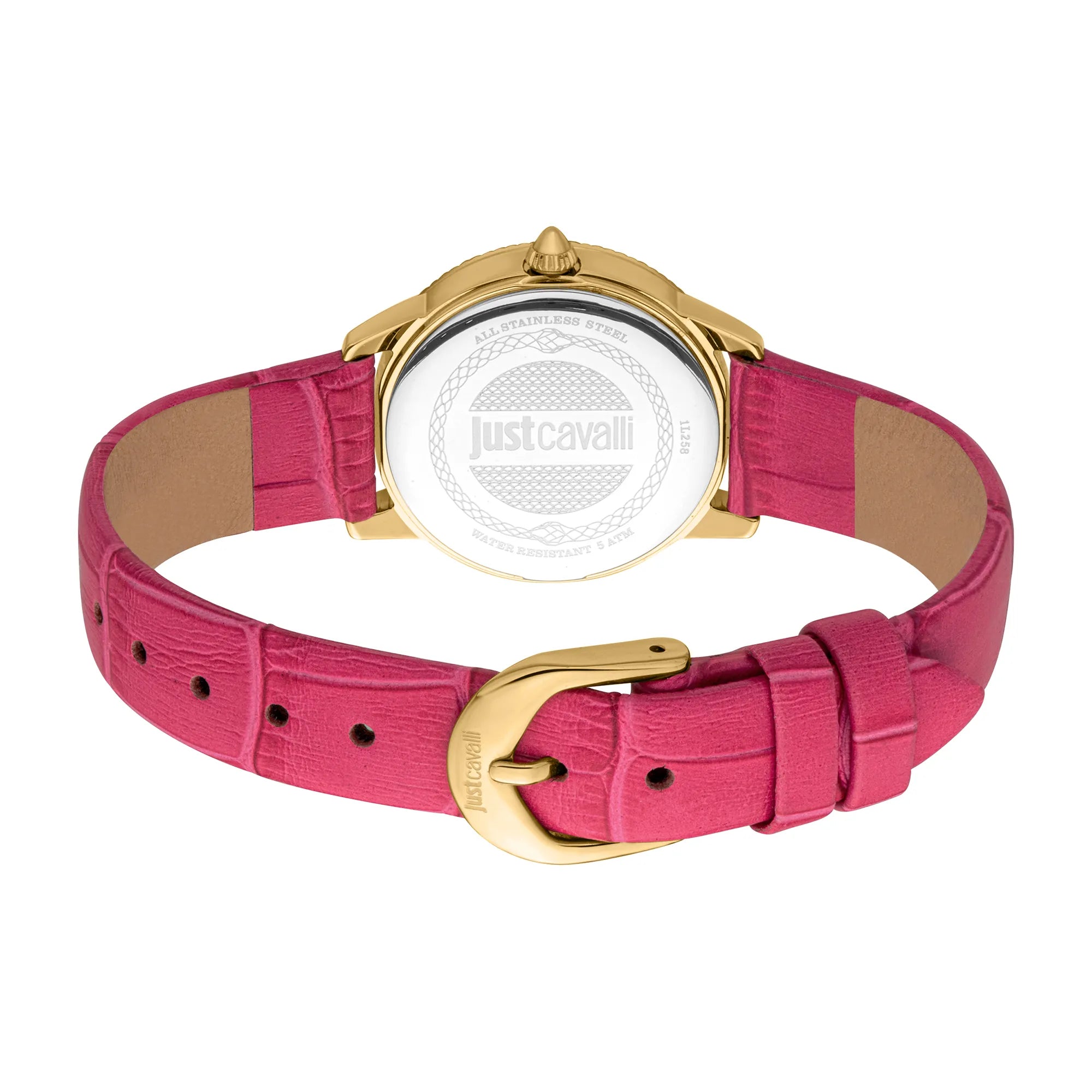 Just Cavalli Daydreamer Leather Pink YG