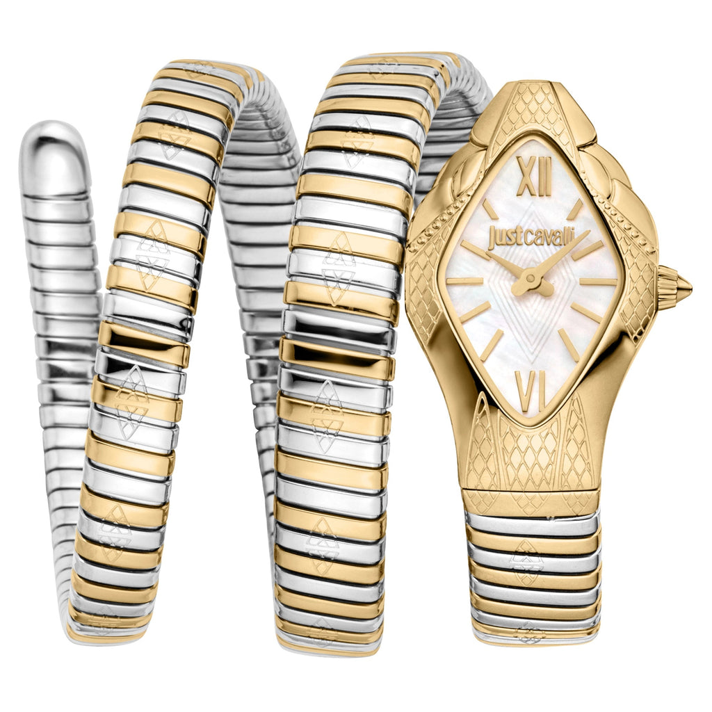 Just Cavalli Cristallo Two Tones YG Silver MOP
