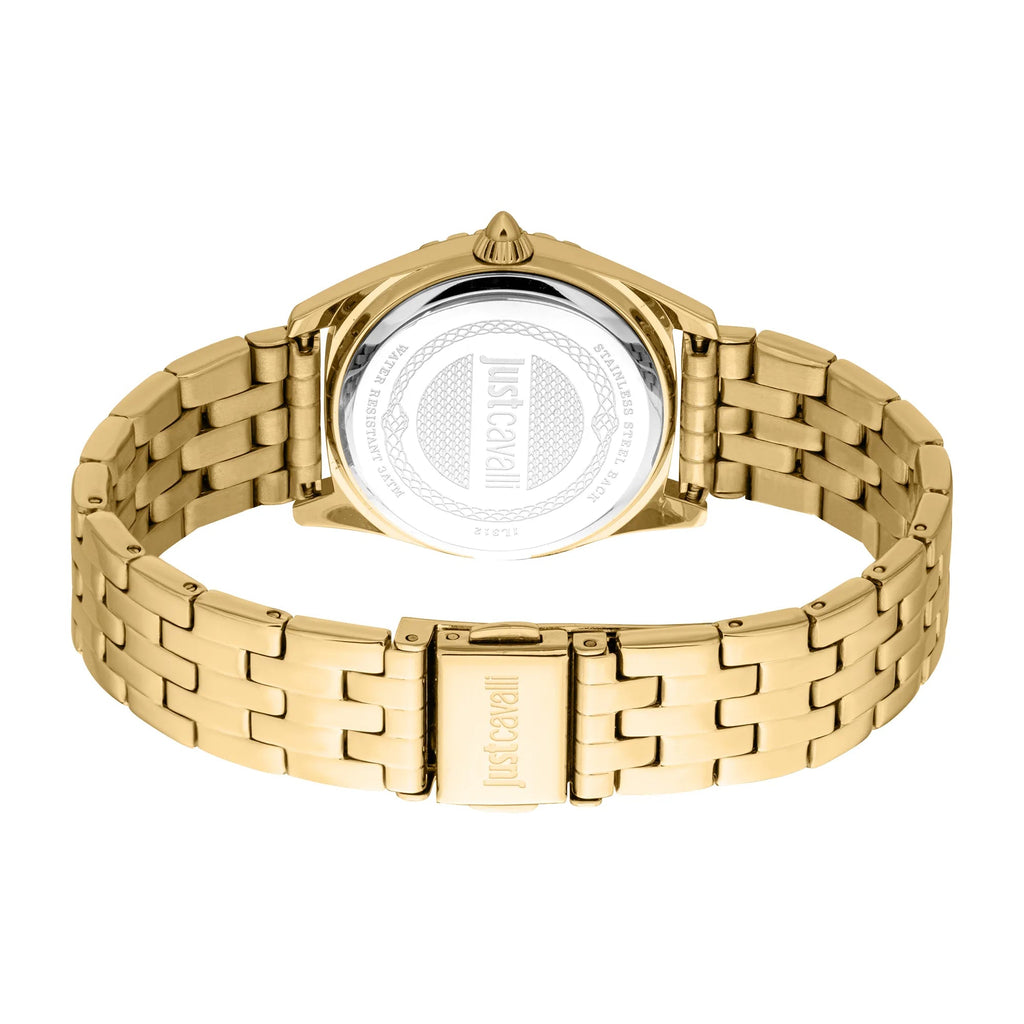 Just Cavalli Indomitable Animalier Yellow Gold Silver
