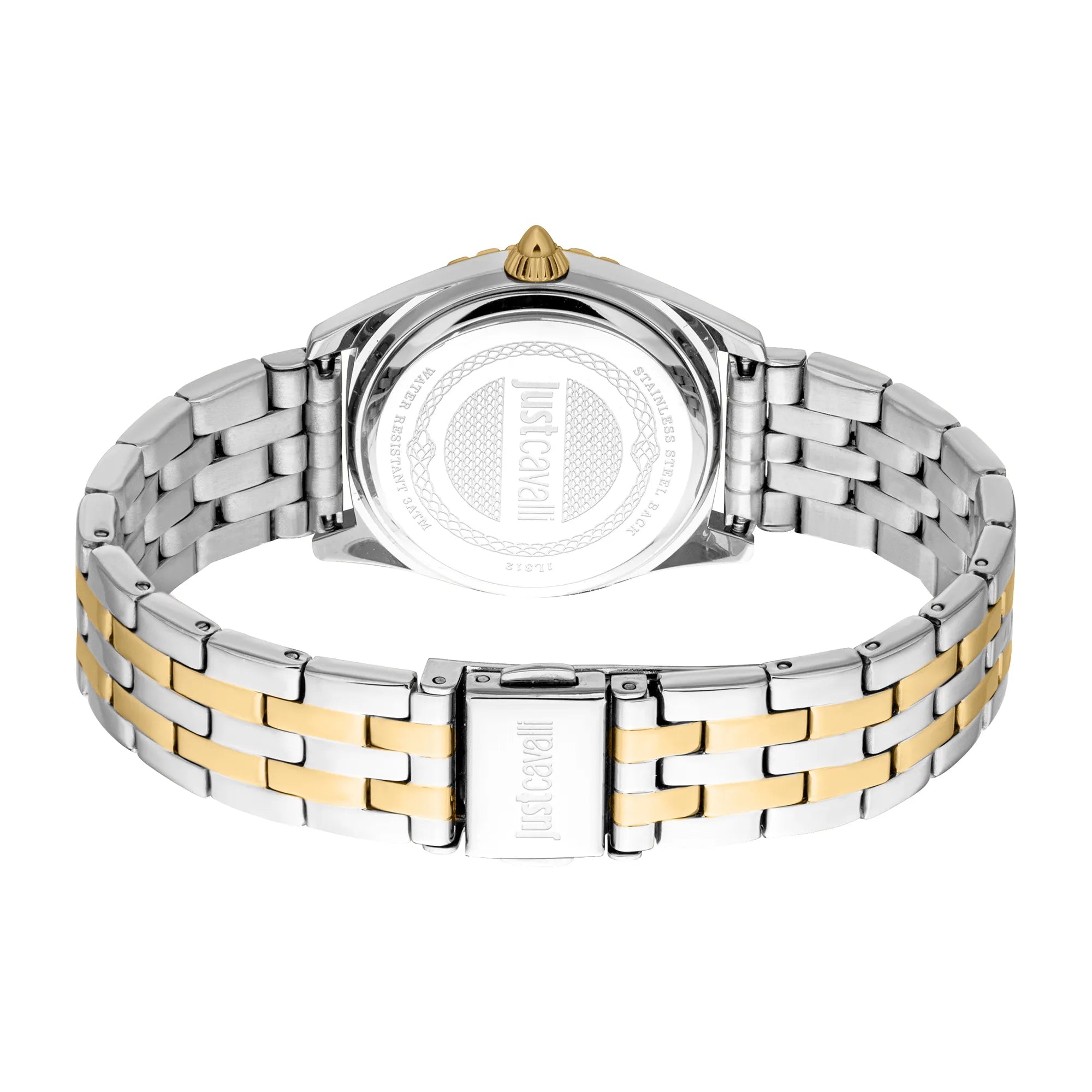Just Cavalli Indomitable Animalier Two Tones YG Silver
