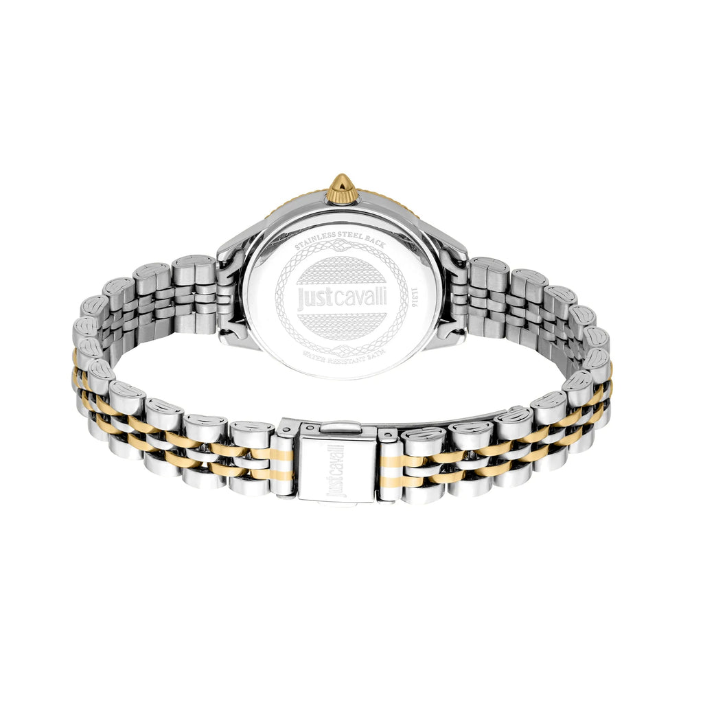 Just Cavalli Forward Two Tones YG Silver