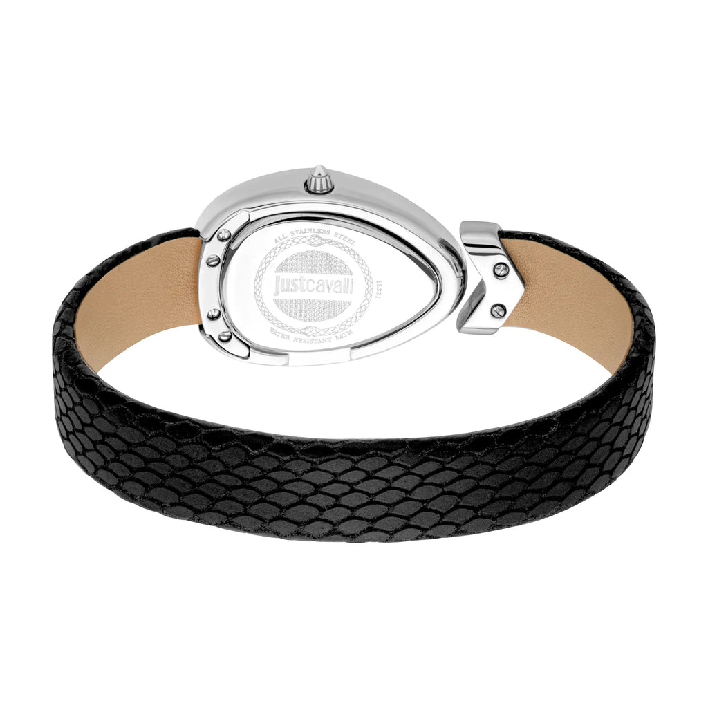Just Cavalli Diversa Snake Black Silver