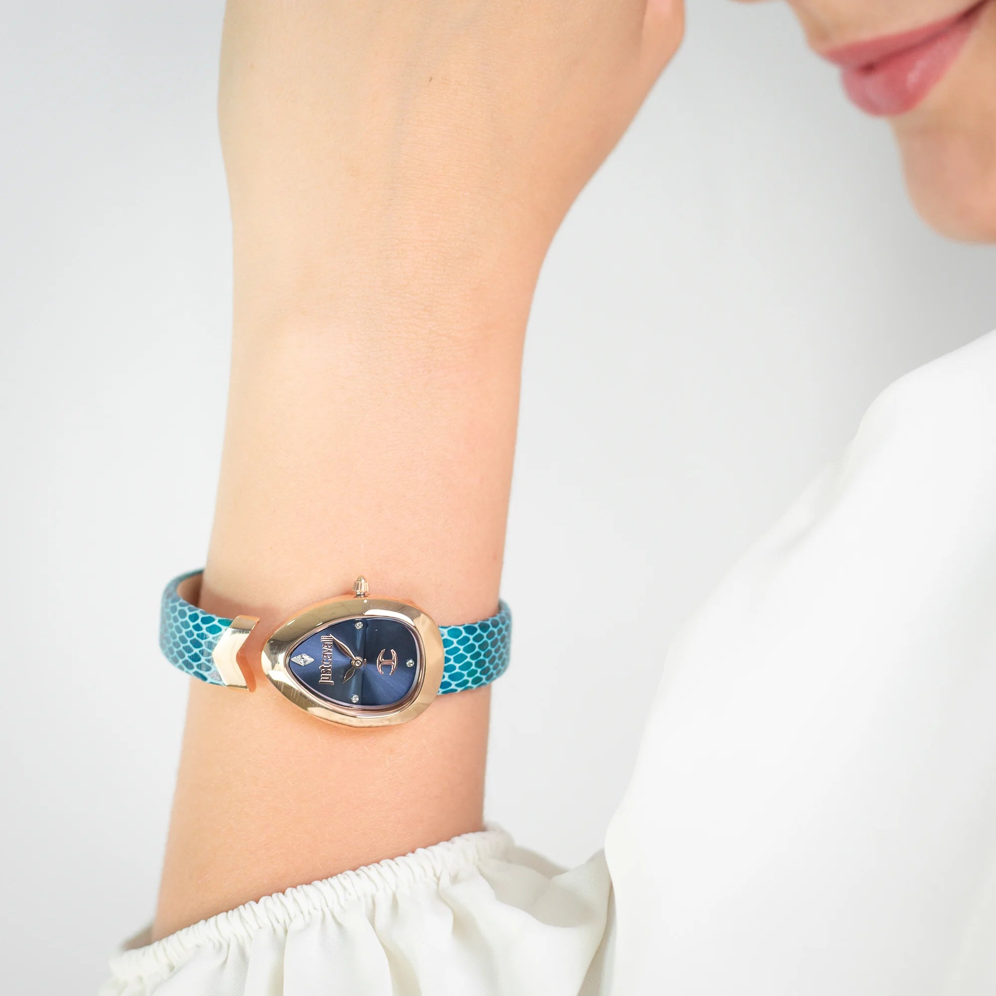 Just Cavalli Diversa Snake Blu