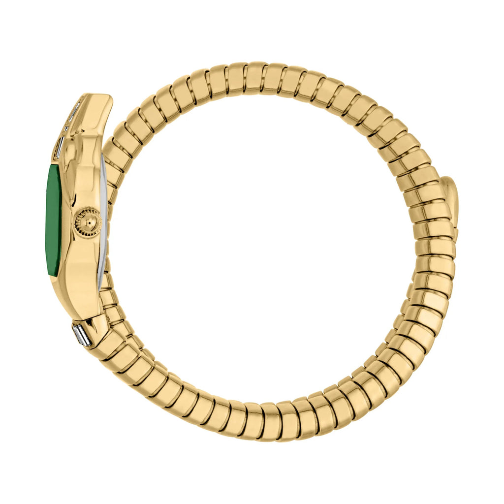 Just Cavalli Brillante Snake Yellow Gold Green