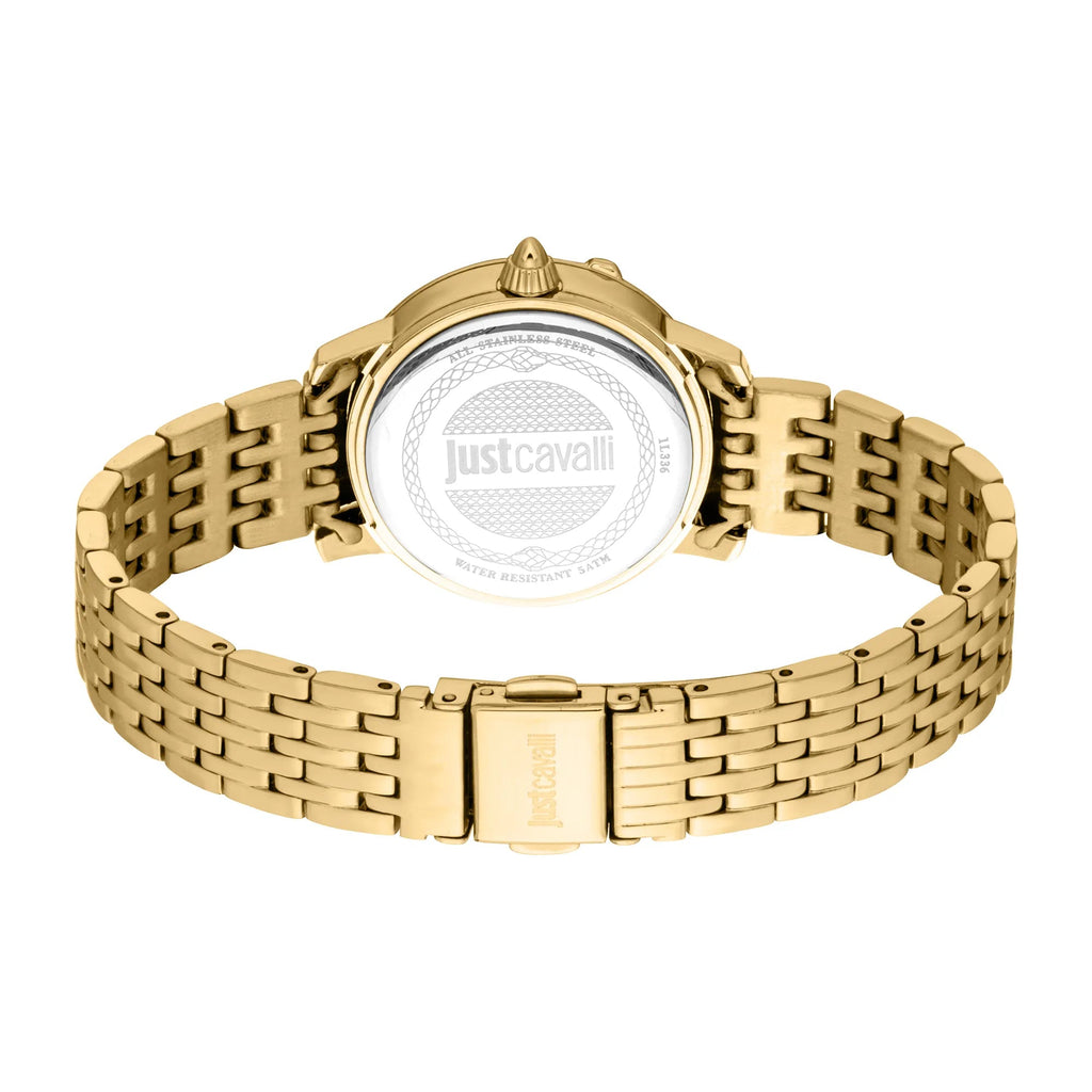 Just Cavalli Euforia Snake Yellow Gold Green