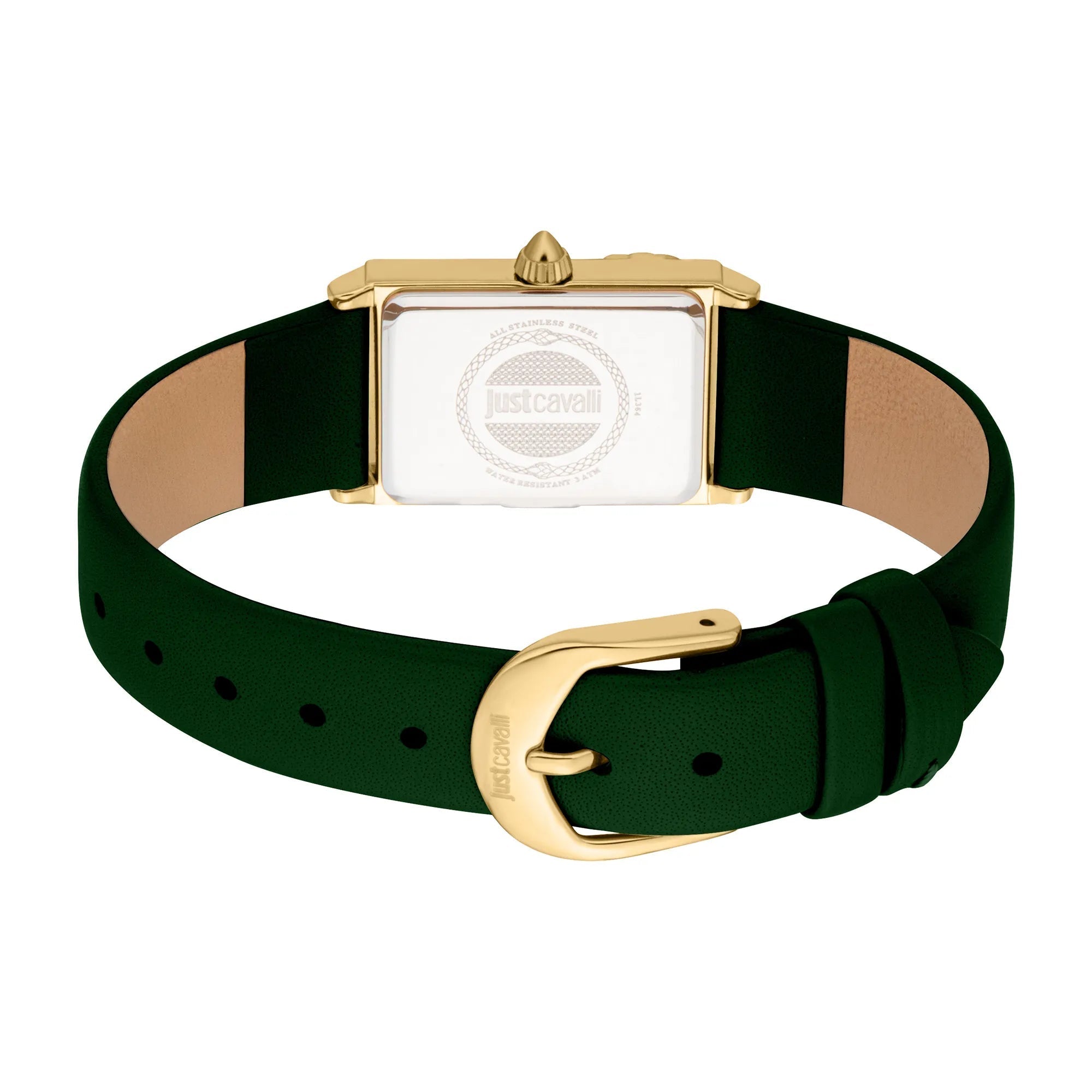 Just Cavalli Dolcezza Snake Leather Green YG