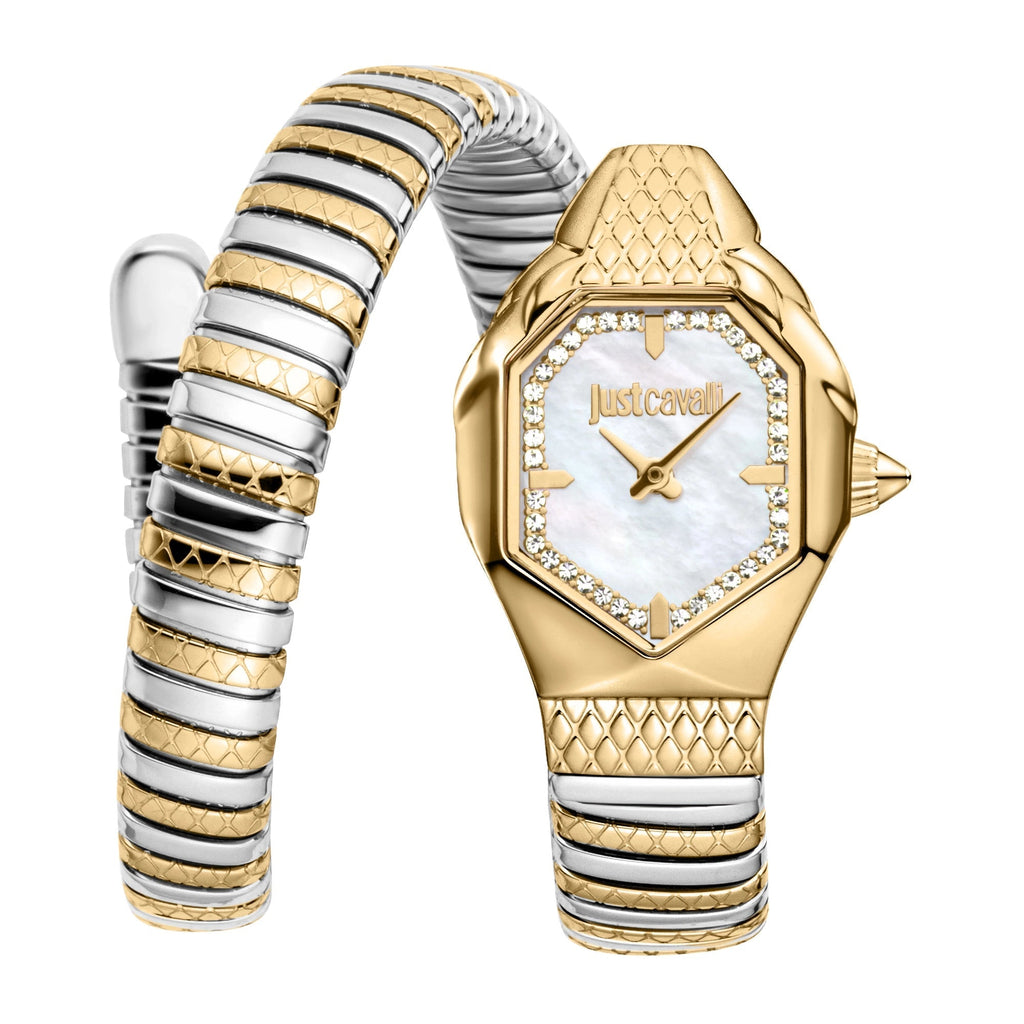 Just Cavalli Aria Two Tones YG Silver MOP