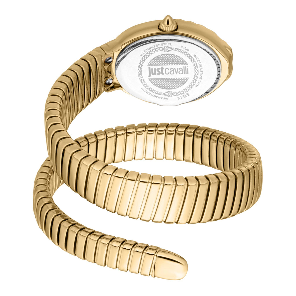Just Cavalli Fiore Yellow Gold Silver